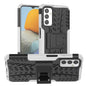 Tire Texture TPU + PC Phone Case with Holder, For vivo Y75 / Y55 / T1 5G, For Samsung Galaxy M23 / F23 5G