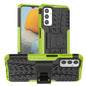 Tire Texture TPU + PC Phone Case with Holder, For vivo Y75 / Y55 / T1 5G, For Samsung Galaxy M23 / F23 5G
