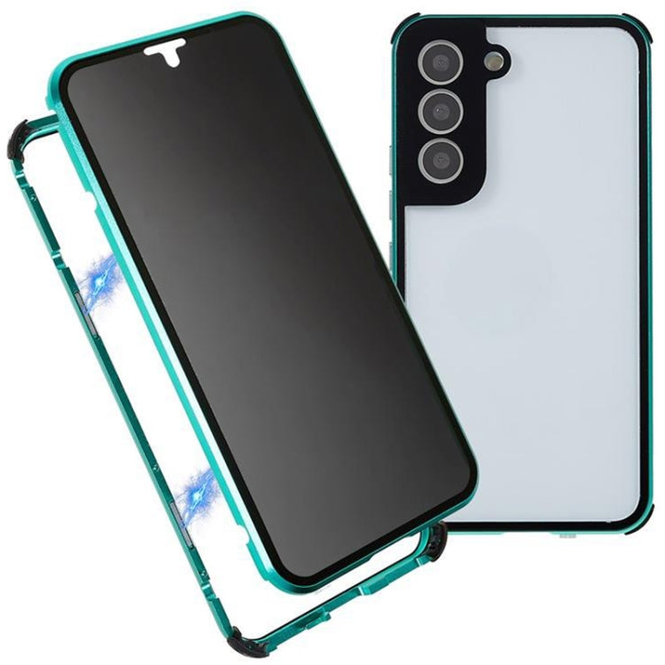 Anti-peeping Magnetic Double-sided Tempered Glass Phone Case