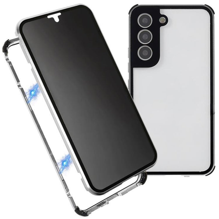 Anti-peeping Magnetic Double-sided Tempered Glass Phone Case