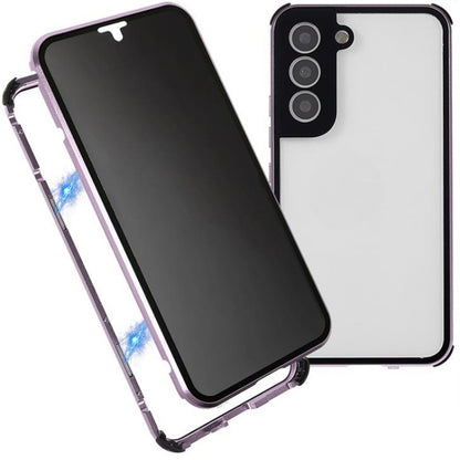 Anti-peeping Magnetic Double-sided Tempered Glass Phone Case