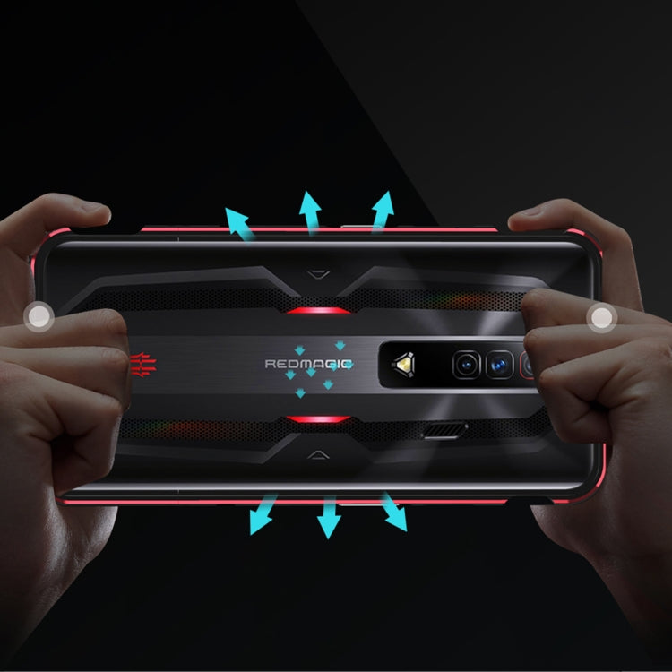 Aurora Series Metal Frame Phone Case, For ZTE nubia Red Magic 7, For ZTE nubia Red Magic 7 Pro