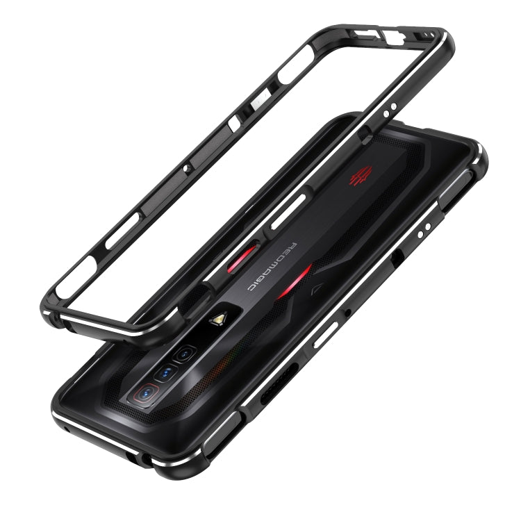 Aurora Series Metal Frame Phone Case, For ZTE nubia Red Magic 7, For ZTE nubia Red Magic 7 Pro