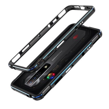 Aurora Series Metal Frame Phone Case, For ZTE nubia Red Magic 7, For ZTE nubia Red Magic 7 Pro