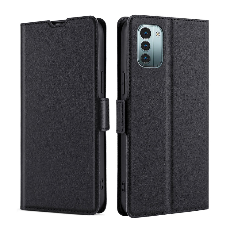 Ultra-thin Voltage Side Buckle Leather Phone Case, For Nokia G21 / G11