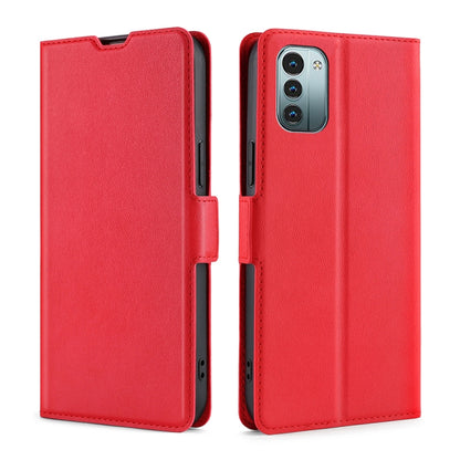 Ultra-thin Voltage Side Buckle Leather Phone Case, For Nokia G21 / G11
