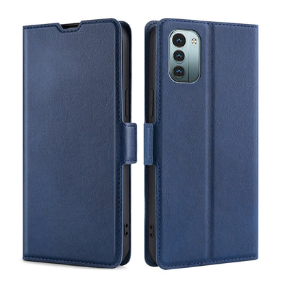 Ultra-thin Voltage Side Buckle Leather Phone Case, For Nokia G21 / G11