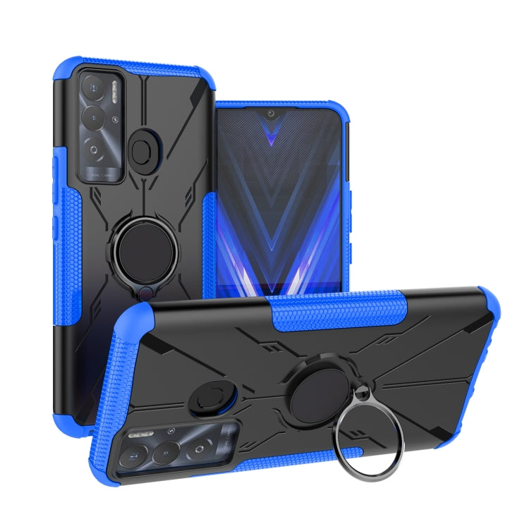 Armor Bear Shockproof PC + TPU Phone Case with Ring, For Tecno Pova Neo