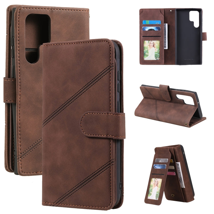 Skin Feel Card Slot Leather Phone Case