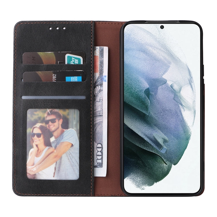 Simple Suction Closure Leather Phone Case, For Samsung Galaxy S22 5G, For Samsung Galaxy S22+ 5G, For Samsung Galaxy S22 Ultra 5G, For Samsung Galaxy A13 5G, For Samsung Galaxy A53 5G, For Samsung Galaxy A33 5G