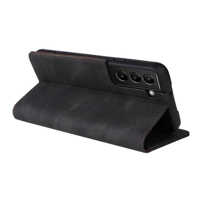 Simple Suction Closure Leather Phone Case