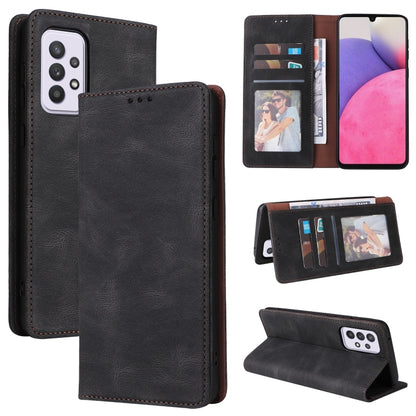 Simple Suction Closure Leather Phone Case