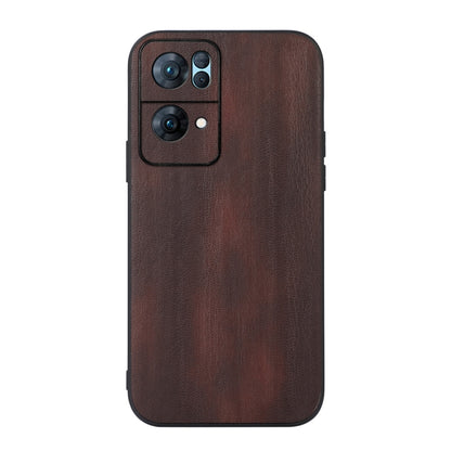 Yellow Cow Texture PU Phone Case, For OPPO Reno7 5G International Version / Find X5 Lite, For OPPO Reno7 5G Chinese Version, For OPPO Reno7 Pro, For Sony Xperia 1 IV