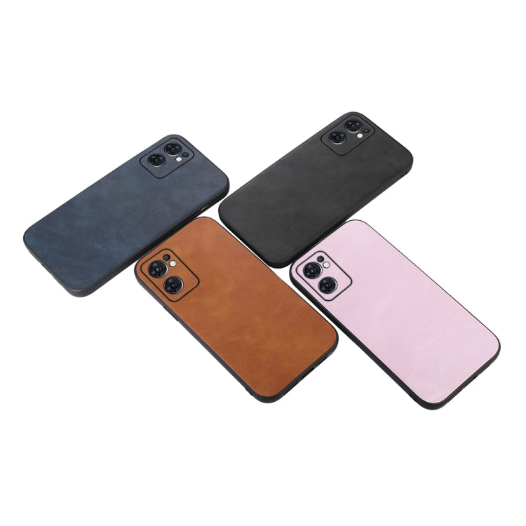 Cowhide Texture PU Phone Case