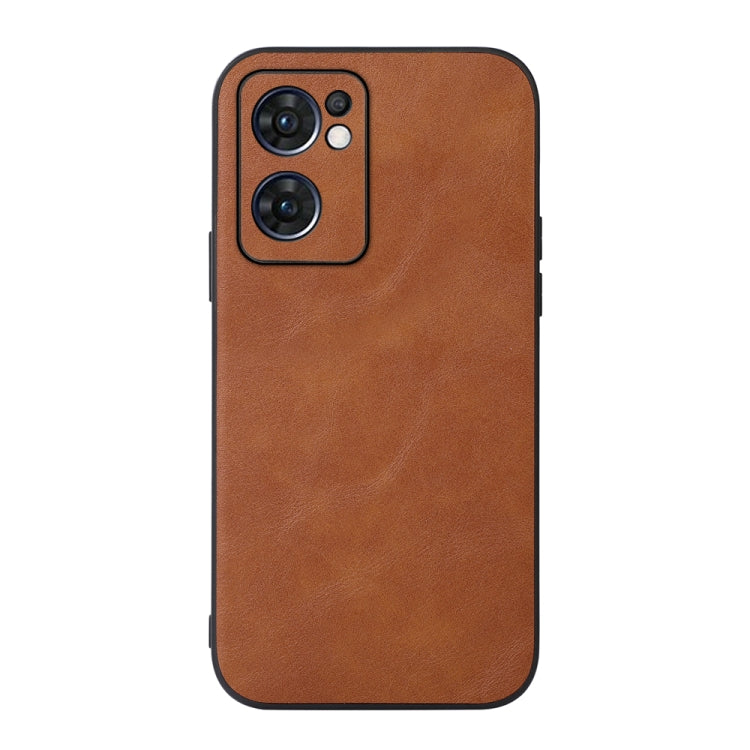 Cowhide Texture PU Phone Case, For OPPO Reno7 5G International Version / Find X5 Lite, For Sony Xperia 1 IV