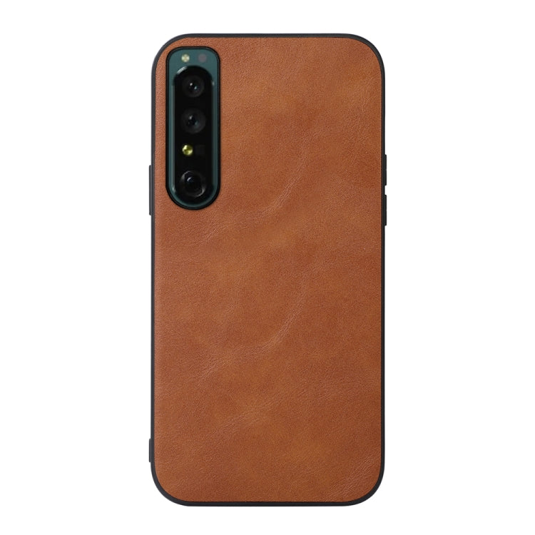 Cowhide Texture PU Phone Case