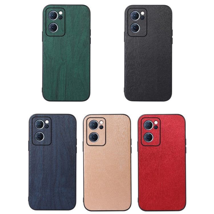 Wood Texture PU Phone Case