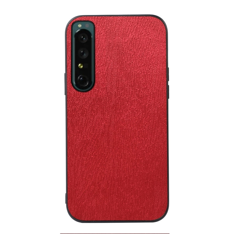 Wood Texture PU Phone Case