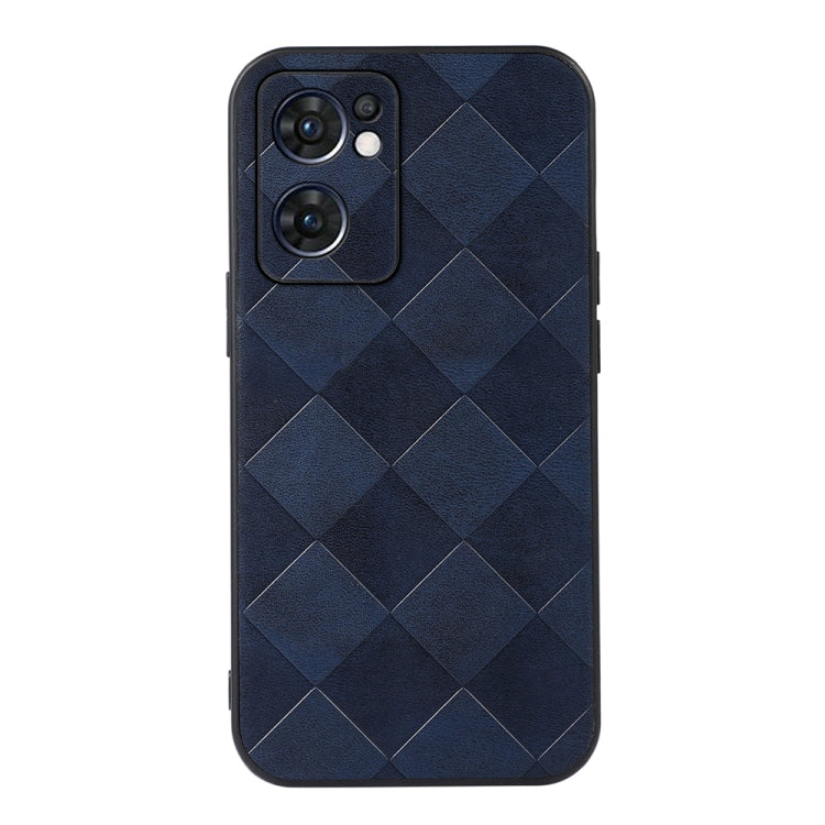 Weave Plaid PU Phone Case