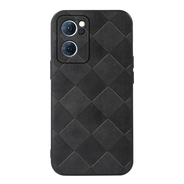 Weave Plaid PU Phone Case