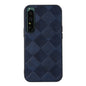 Weave Plaid PU Phone Case