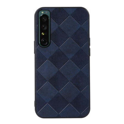 Weave Plaid PU Phone Case, For OPPO Reno7 5G International Version / Find X5 Lite, For OPPO Reno7 5G Chinese Version, For OPPO Reno7 Pro, For Sony Xperia 1 IV