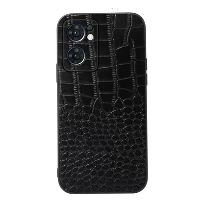 Crocodile Texture Genuine Leather Phone Case, For OPPO Reno7 5G International Version / Find X5 Lite, For OPPO Reno7 5G Chinese Version, For OPPO Reno7 Pro, For Sony Xperia 1 IV