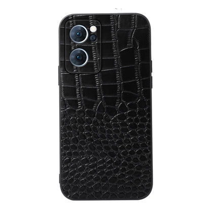 Crocodile Texture Genuine Leather Phone Case