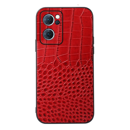 Crocodile Texture Genuine Leather Phone Case, For OPPO Reno7 5G International Version / Find X5 Lite, For OPPO Reno7 5G Chinese Version, For OPPO Reno7 Pro, For Sony Xperia 1 IV