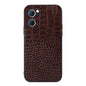 Crocodile Texture Genuine Leather Phone Case