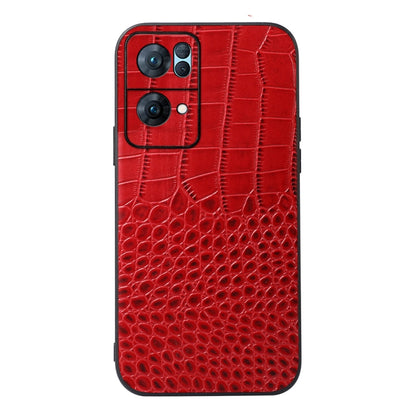 Crocodile Texture Genuine Leather Phone Case