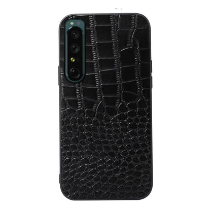 Crocodile Texture Genuine Leather Phone Case, For OPPO Reno7 5G International Version / Find X5 Lite, For OPPO Reno7 5G Chinese Version, For OPPO Reno7 Pro, For Sony Xperia 1 IV