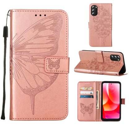 Embossed Butterfly Leather Phone Case, Series 1