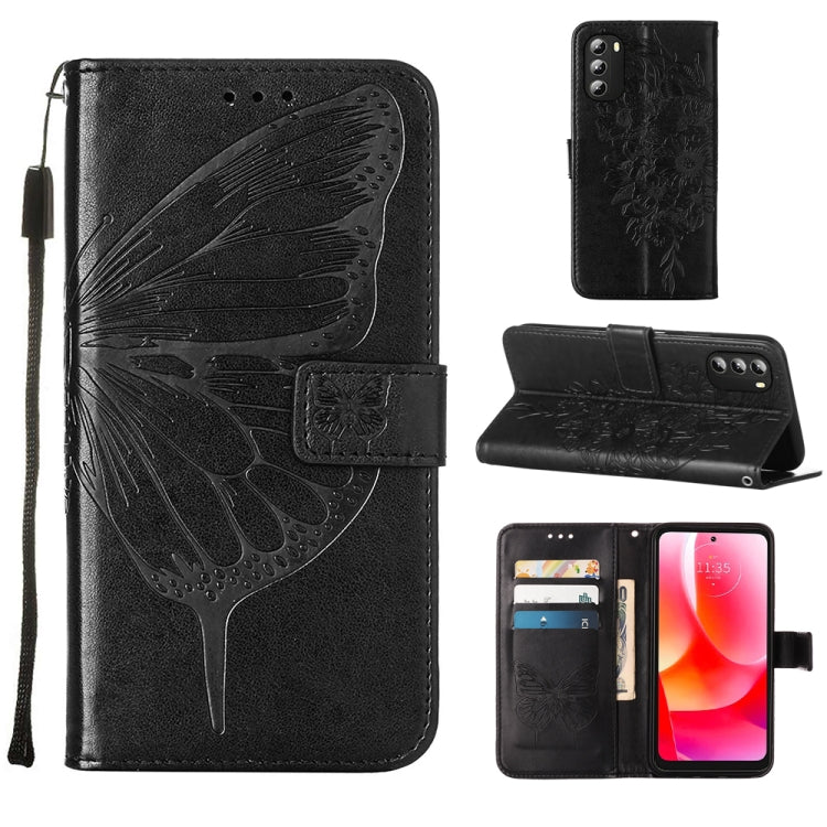 Embossed Butterfly Leather Phone Case, Series 1