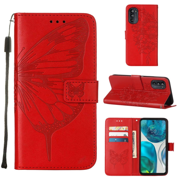 Embossed Butterfly Leather Phone Case, Series 1