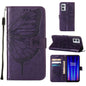 Embossed Butterfly Leather Phone Case, For OnePlus Nord CE 2 5G, For OPPO A57 5G 2022, For OPPO Realme C31 4G