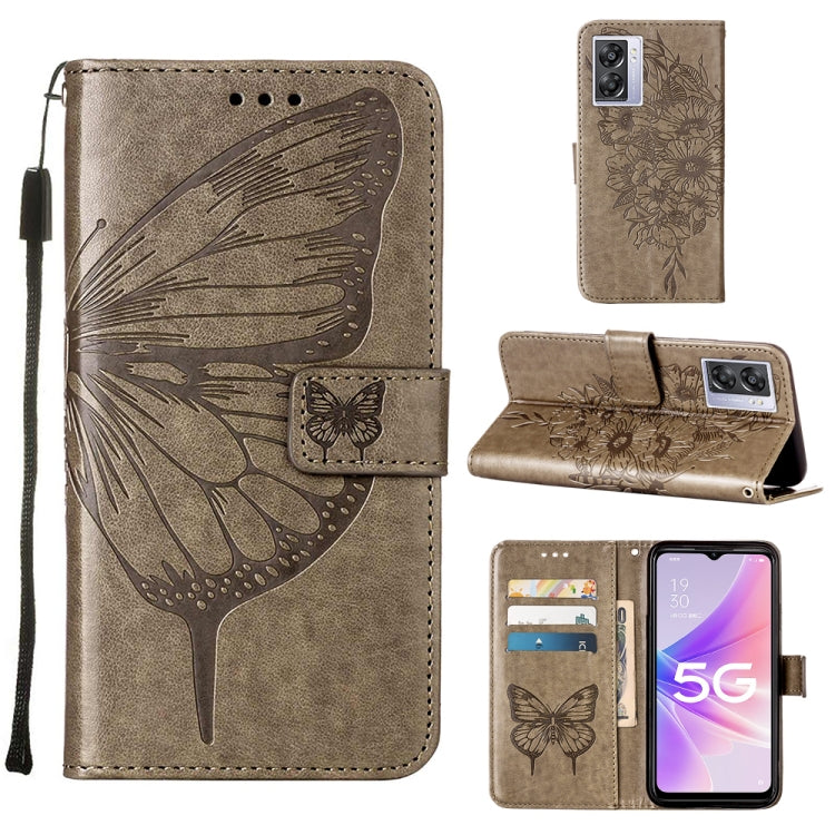 Embossed Butterfly Leather Phone Case, Series 4