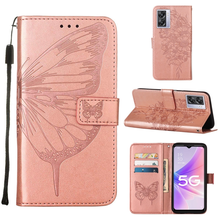 Embossed Butterfly Leather Phone Case, Series 4