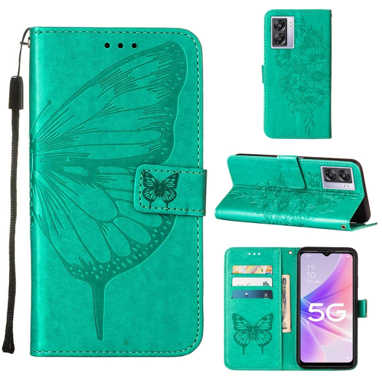 Embossed Butterfly Leather Phone Case, Series 4