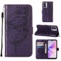 Embossed Butterfly Leather Phone Case, Series 4