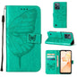 Embossed Butterfly Leather Phone Case, Series 2