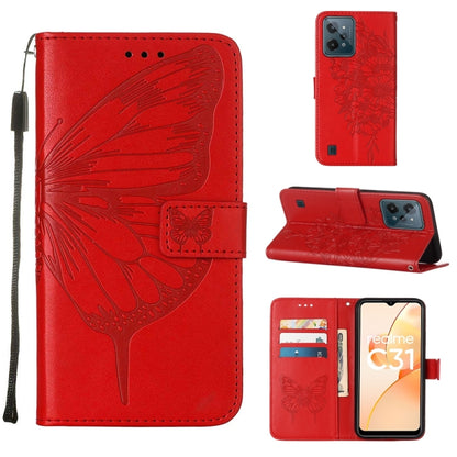 Embossed Butterfly Leather Phone Case, Series 2