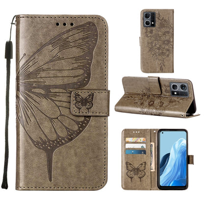 Embossed Butterfly Leather Phone Case, Series 2