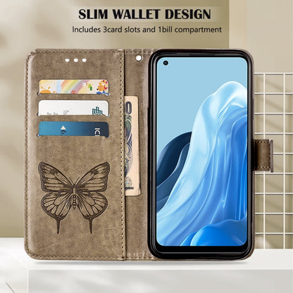 Embossed Butterfly Leather Phone Case, For OPPO Reno7 4G/F21 Pro, For Sony Xperia 1 IV, For Sony Xperia 10 IV