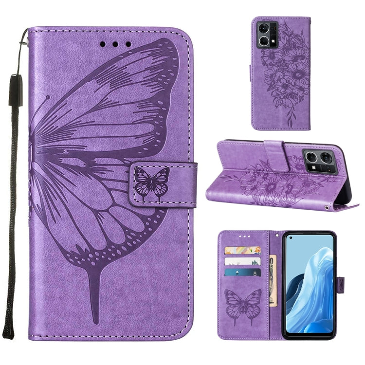 Embossed Butterfly Leather Phone Case, Series 2