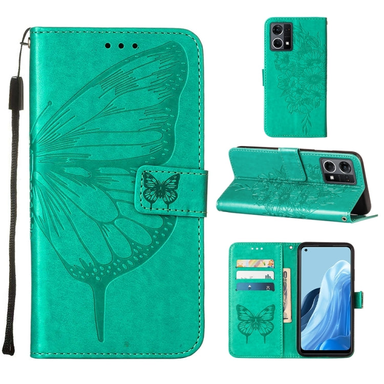 Embossed Butterfly Leather Phone Case, Series 2