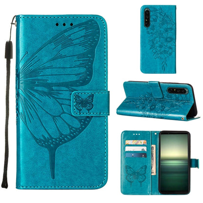 Embossed Butterfly Leather Phone Case, Series 1