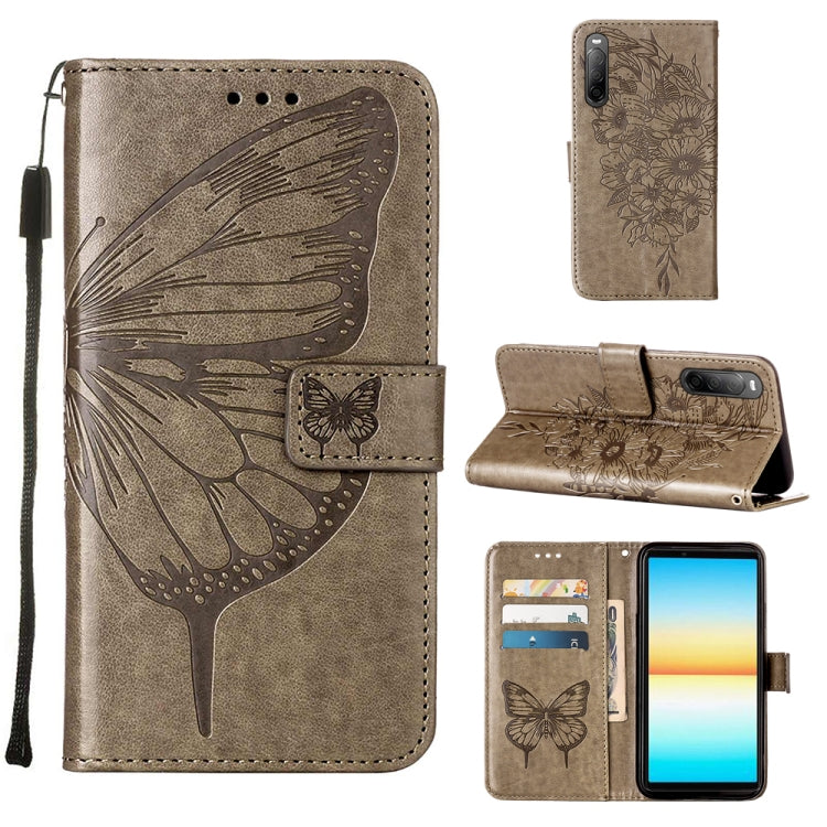 Embossed Butterfly Leather Phone Case, For OPPO Reno7 4G/F21 Pro, For Sony Xperia 1 IV, For Sony Xperia 10 IV