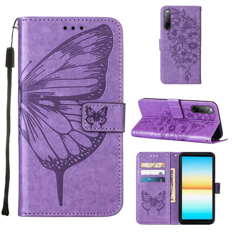 Embossed Butterfly Leather Phone Case, Series 4