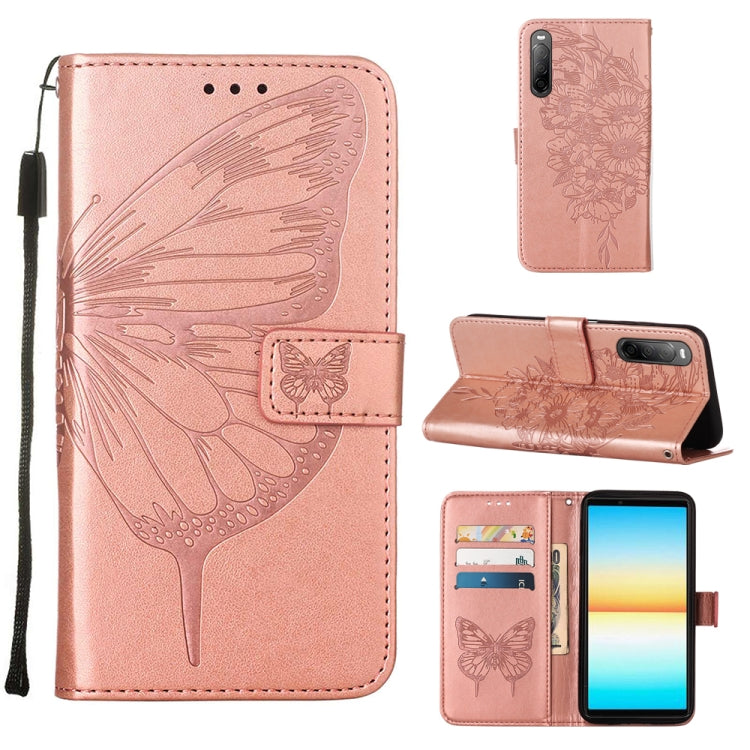 Embossed Butterfly Leather Phone Case, Series 4